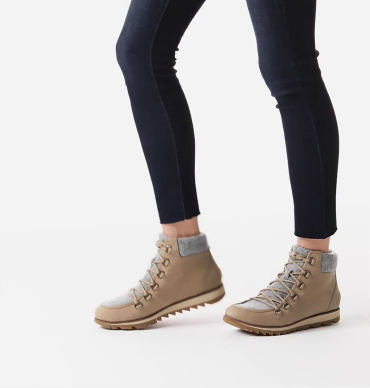 Sorel Dam Stövlar Brun - Harlow™ Lace Cozy Låga - AYQ-637029